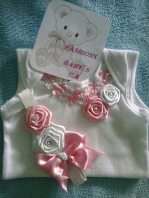 Ropa Para Niñas Y Bebé Decorada Con Cintillos! !