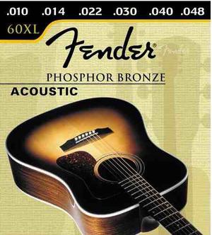 Set De Cuerdas Fender Para Guitarr Electro-acustica xl