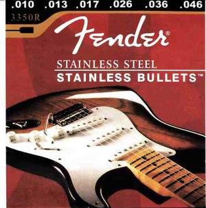 Set De Cuerdas Fender Para Guitarra Electrica 010