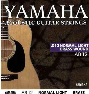 Set De Cuerdas Para Guitarra Electro-acústica Yamaha 012