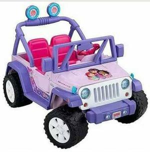 Carro Fisher Price Para Niñas De Batería Recargable.