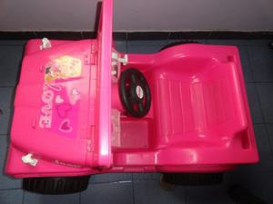 Carro Jeep Eléctrico Para Niña Barbie