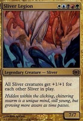 Carta Magic Sliver Legion (future Sight) Fragmentados