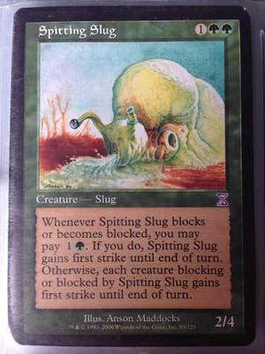 Cartas Magic Spitting Slug