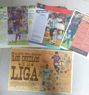 Colección De Revistas Y Reportajes Sobre Lionel Messi