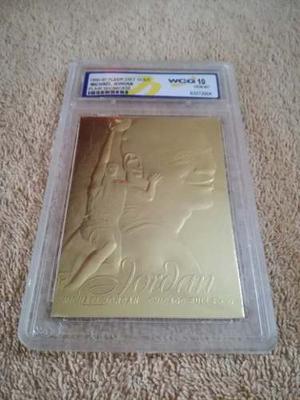 Michael Jordan / 23 Kt Gold Card ( Fleer® Flair)