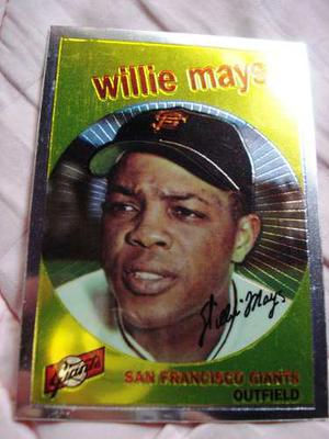 Willie Mays Holocromo #11 Topps 