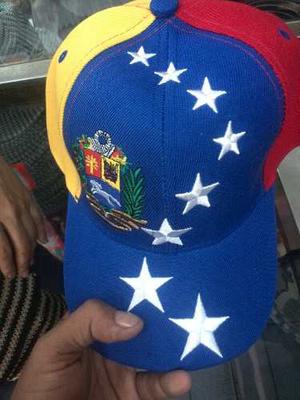 Gorra Tricolor 8 Estrellas Venezuela