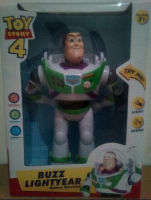 Buzz Laighyear 29 Cm Toy Story Sonido Luz Camina