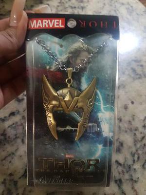Collar Thor Marvel Niño Hombre Avenger Llavero Juguete