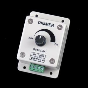 Dimmer Ajustable Regulador Led 12 Voltios 8 Amp