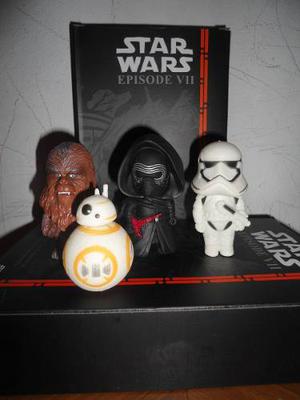 Figuras Star Wars Mini Set De 4 Pzas De Coleccion