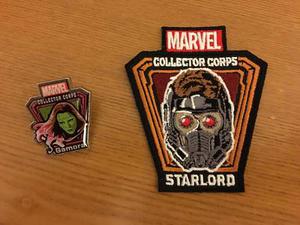 Guardianes De La Galaxia Parches Star Lord / Pin Gamora