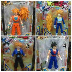 Juguetes Dragon Ball Z Figuras Goku Vegeta Tron Sayajin