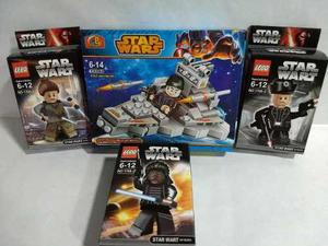 Juguetes Lego Star Wars 1 Tanque O Nave Y 3 Figuras