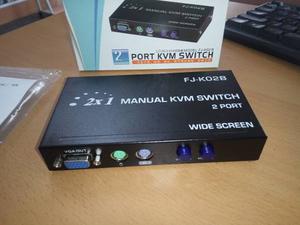 Kvm Switch Para Dos Cpu A Un Monitor