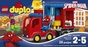 Lego Duplo  La Aventura En El Camión Spiderman 28 Pzs