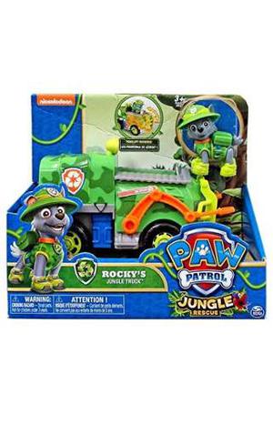 Paw Patrol Jungle Rescue Rocky And Rocky's Jungle Truck