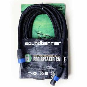 Cable De Cornetas Bafle Dj Audio Speakon 7,5m Soundbarrier