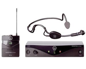 Combo Microfono Inalam Akg Perception Wms 45 Headset Sport