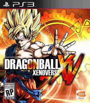 Dragon Ball Xenoverse Ps3 Digital. Entrega Inmediata
