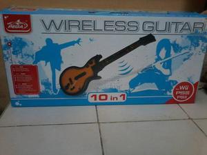 Guitar Hero (wireless Guitar) Wii, Ps Iii Y Ps Ii Como Nuevo
