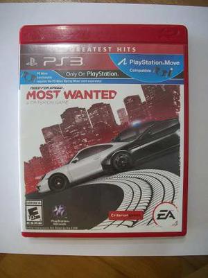 Juego Para Ps3 Need For Speed Most Wanted