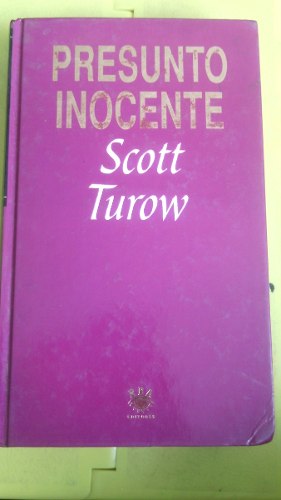 Libro Presunto Inocente Scott Turow Tapa Dura