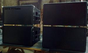 Line Array, Fabricación Y Diseño,tipo Aero12, Monitores