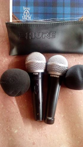 Microfonos Vocales Shure Pg58