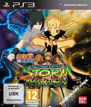 Naruto Ninja Storm Revolution Ps3 Digital Entrega Inmediata