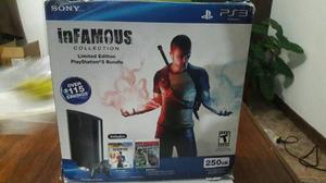 Play Station 3, Combo Infamous 250 Gb Con Netflix