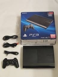 Vendo O Cambio Ps3 Super Slim 250gb Con Su Caja