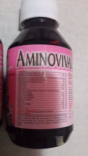 Aminovival Para Mascotas 120 Ml