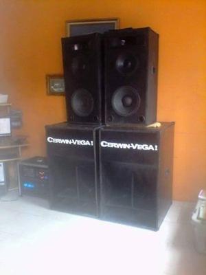 Cajas Tipo Cerwin Vega, Sp2 Sonido Completo