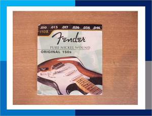 Cuerdas Fender Para Guitarra Electrica De Metal Nueva
