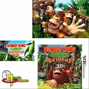 Donkey Kong 3ds Usado Tienda Física