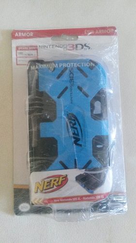 Forro Nerf Nintendo 3ds Xl, Pdp Nerf Armor 3ds Xl Blue