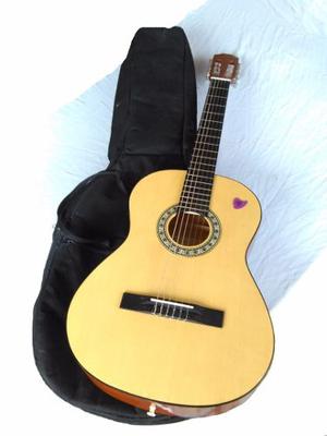 Guitarra Acústica Con Estuche