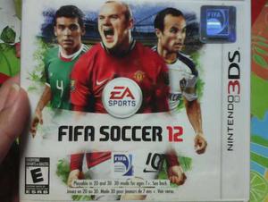 Juego Fifa Soccer 12. Nintendo 3ds. Original - Como Nuevo