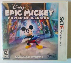 Juego Nintendo 3ds Original Epic Mickey Power Illusion