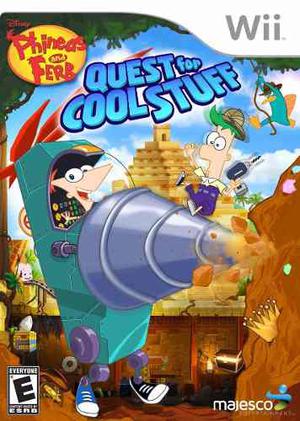 Juego Nintendo 3ds Phineas Y Ferb Quest For Cool Stuff Nuevo