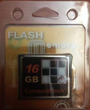 Memoria Compactflash De 16 Gb