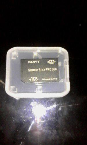 Memory Stick Pro Duo 1gb Sony Psp