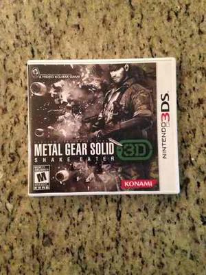 Metal Gear Solid 3ds Original