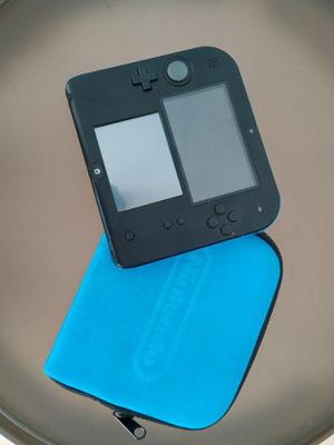 Nintendo 2ds Con Cargador,, Forro Nintendo+1 Juego Original