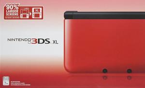 Nintendo 3ds Xl Red/black Y Black/black