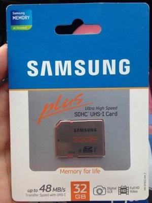 Tarjeta De Memoria Sdhc 32gb Samsung