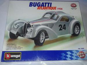 Auto De Colección Bugatti Atlantique  Escala 1/24