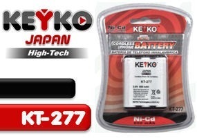 Bateria Keyko Telefono Inalambrico Panasonic 3.6v Kt 277